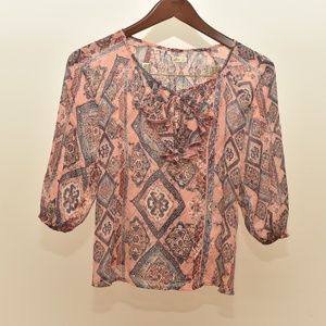 Hollister dressy blouse